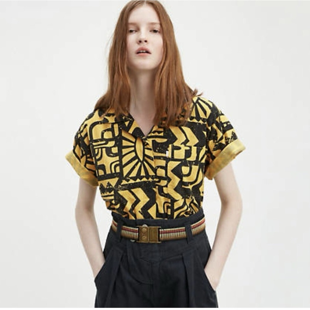 Levis x Stranger Things Women's El Aztec Shirt Size XS